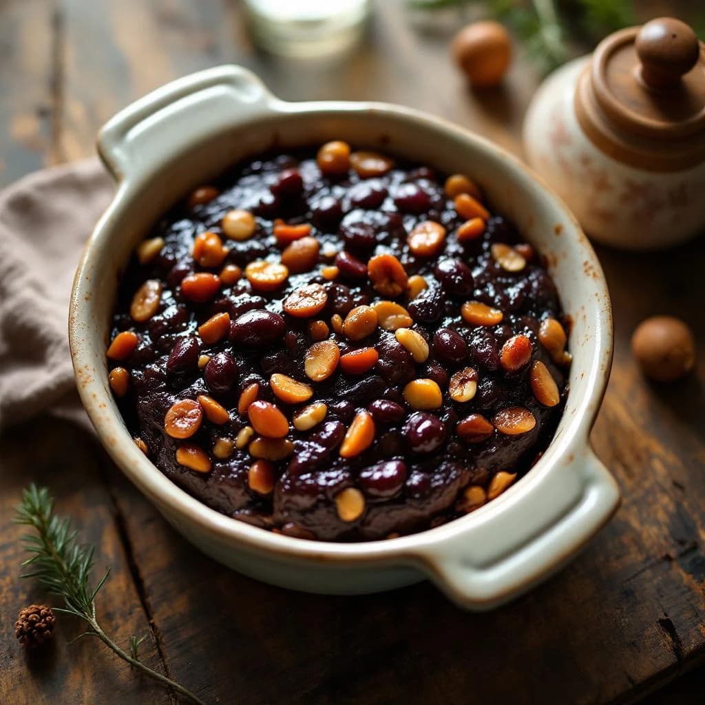 Pouding aux Fruits de Noël